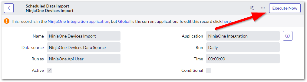 servicenow_ninjaone integration_configuration_scheduled import_execute now.png